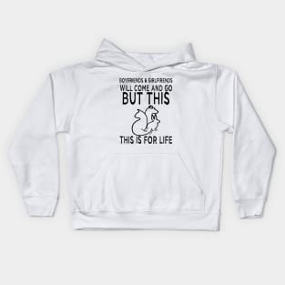 animal lover for life Kids Hoodie